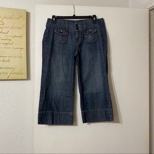 Lucky Brand Mid-Rise Easy Fit Dungarees